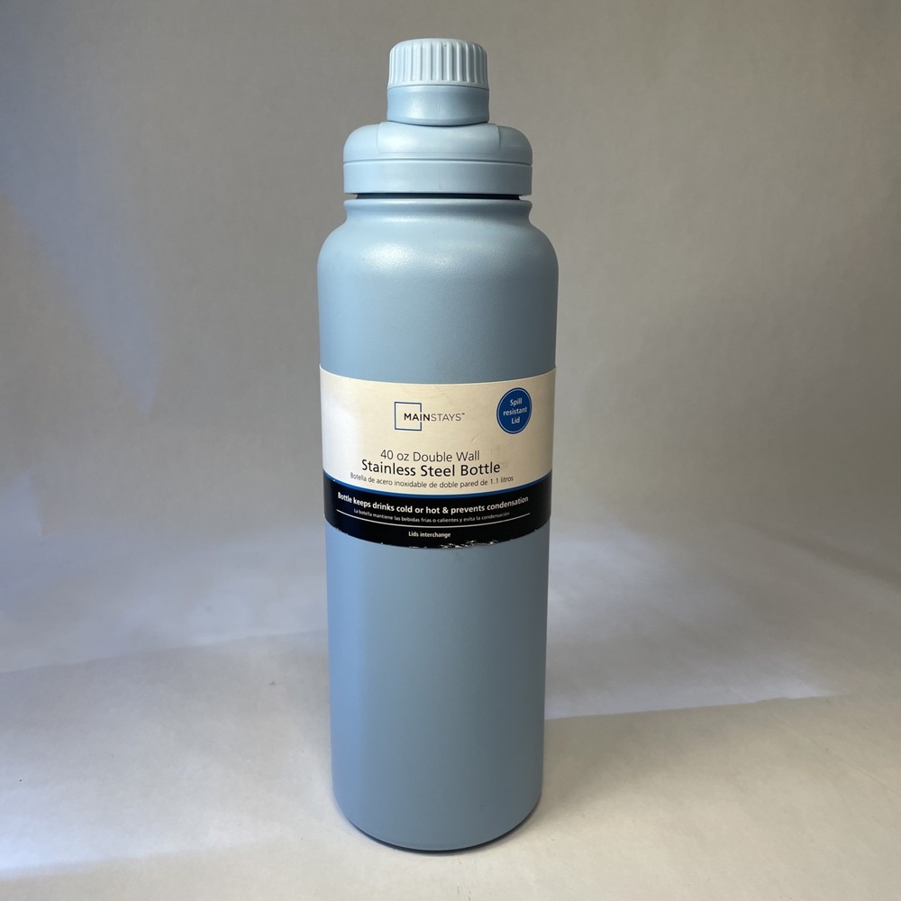 Mainstay 40 Oz Double Wall Stainless Steel Bottle